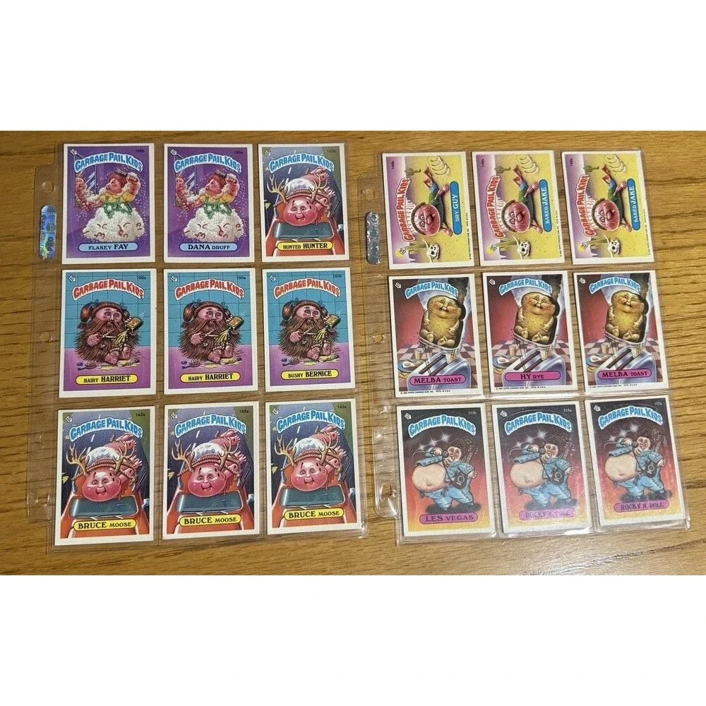 183 VTG 1986 Garbage Pail Kids Lot Series 3 & 4 GPK Topps Bulk Set Builder Dups
